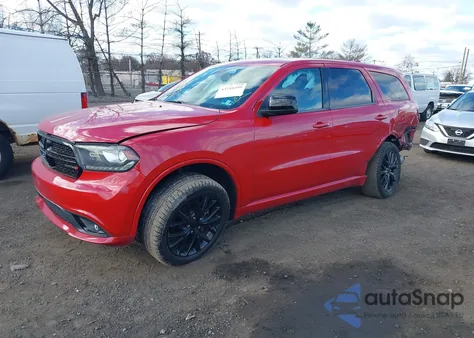 2015 Dodge Durango Sxt из США, поврежденный, VIN 1C4RDHAG5FC907291